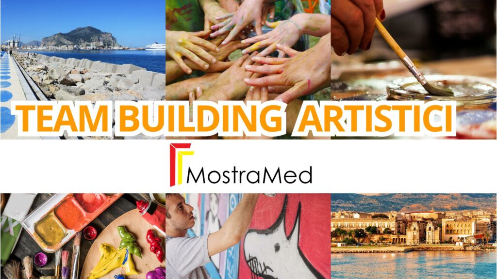 team building pittura arte palermo